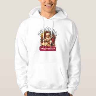 Ho Ho Ho Happy Holidays Sweatshirt | Holiday Gift