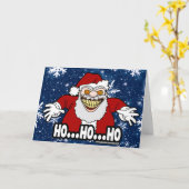HO HO HO! Have Yourself a Scary Little Christmas Kaart (Gele Bloem)