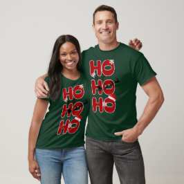 HO HO HO HO Kerstmis T-Shirt
