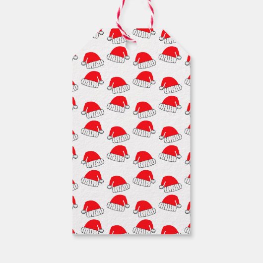 Ho Ho Ho Ho: Vrolijk kerstfeest Cadeaulabel (Achterkant)