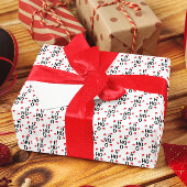 Ho Ho Ho Ho: Vrolijk kerstfeest Cadeaupapier