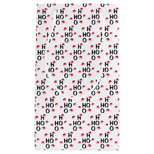 Ho Ho Ho Ho: Vrolijk kerstfeest Klein Cadeauzakje (Voorkant)