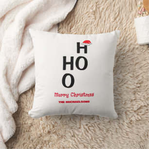 Ho Ho Ho Ho: Vrolijk kerstfeest Kussen