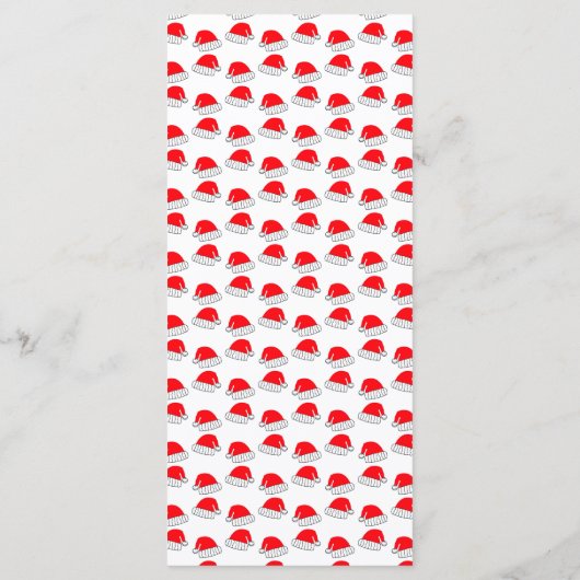 Ho Ho Ho Ho: Vrolijk kerstfeest Menu (Achterkant)