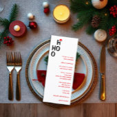 Ho Ho Ho Ho: Vrolijk kerstfeest Menu