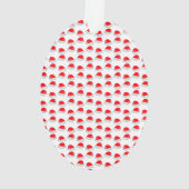 Ho Ho Ho Ho: Vrolijk kerstfeest Ornament (achterkant)