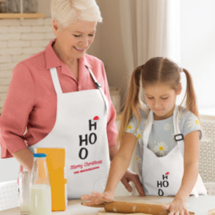 Ho Ho Ho Ho: Vrolijk kerstfeest Standaard Schort
