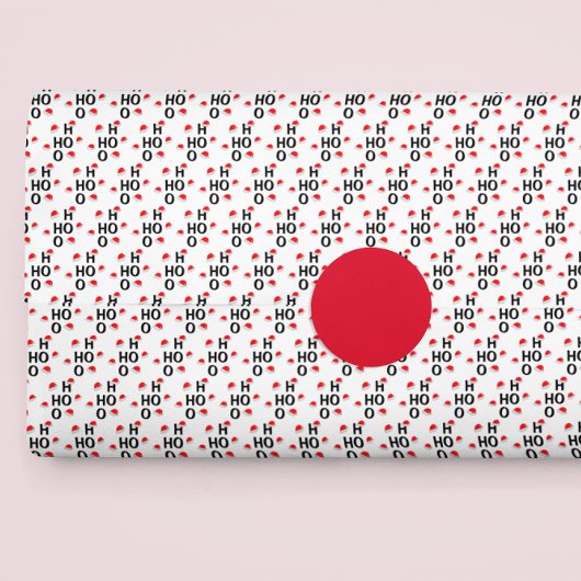 Ho Ho Ho Ho: Vrolijk kerstfeest Tissuepapier