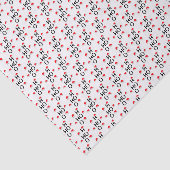 Ho Ho Ho Ho: Vrolijk kerstfeest Tissuepapier (Detail)