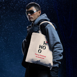 Ho Ho Ho Ho: Vrolijk kerstfeest Tote Bag