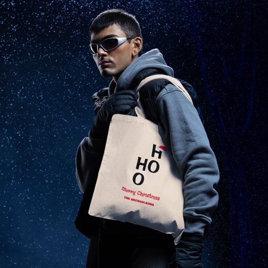 Ho Ho Ho Ho: Vrolijk kerstfeest Tote Bag