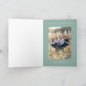 Ho Ho Ho Holiday Cheer Feestdagen Kaart (Binnen)