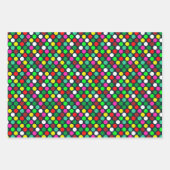 HO HO HO HOLIDAY CHRISTMAS WRAPPING PAPIERSCHAPEN INPAKPAPIER VEL (Voorkant 2)