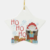 Ho Ho Ho Holiday Keepsake Ornament (Voorkant)