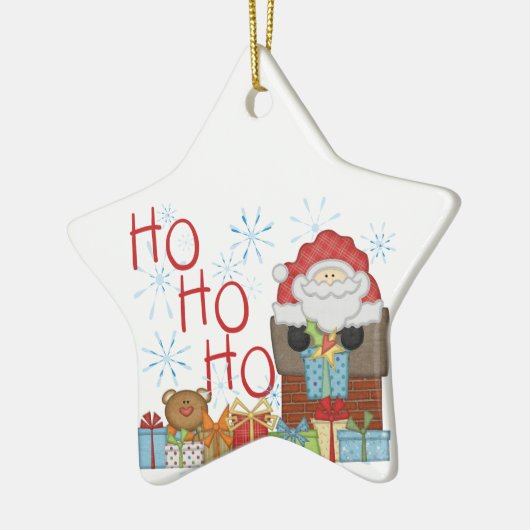 Ho Ho Ho Holiday Keepsake Ornament (Links)
