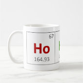 Ho Ho Ho Holiday Periodiek Tafel Mok (Links)