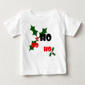 Ho Ho Ho Holly & Berries Shirt van het Kind (Voorkant)