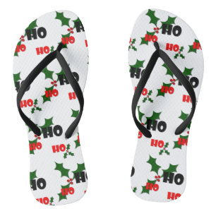 Ho Ho Ho Holly & Berries Teenslippers
