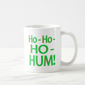 "Ho-Ho-Ho-Hum" Green Logo Koffiemok
