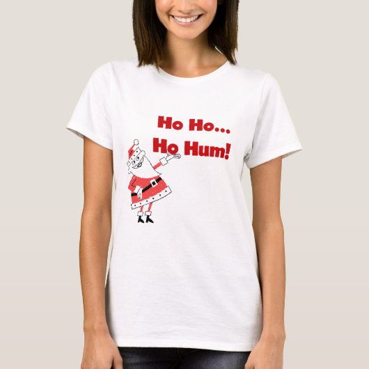 Ho Ho Ho Hum Santa T-shirts en cadeaus (Voorkant)