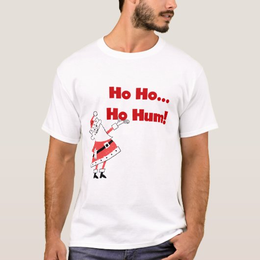 Ho Ho Ho Hum Santa T-shirts en cadeaus (Voorkant)