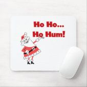 Ho Ho Ho Hum Santa T-shirts en cadeaus Muismat (Met muis)