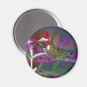 Ho Ho Ho Hummingbird Magneet (Voorkant / Achterkant)