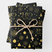 Ho-ho-ho Inpakpapier Vel (In situ)