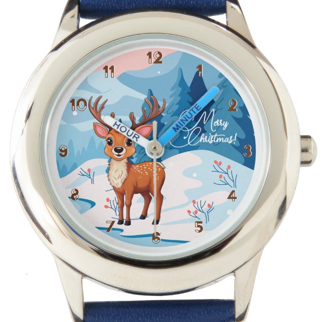 Ho-Ho-Ho! It's a Reindeer Kids  Watch Horloge (Creator heeft geüpload)