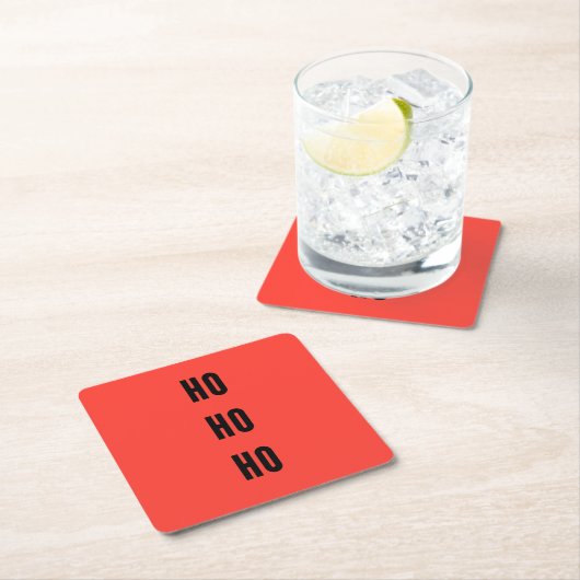 Ho Ho Ho Kartonnen Onderzetters (Insitu)