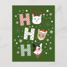 Ho Ho Ho Katten Prettig Kerstfeest