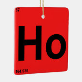 Ho Ho Ho Keramisch Ornament (Rechts)