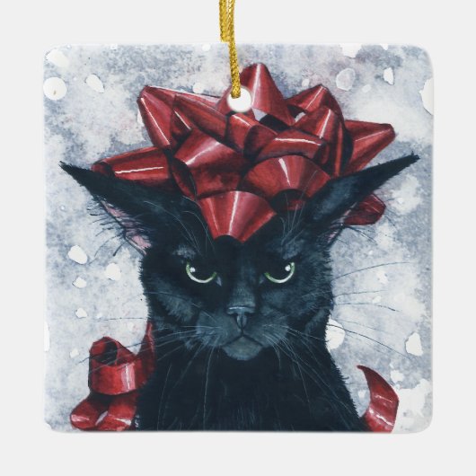 Ho. Ho. Ho. Keramisch Ornament (Voorkant)