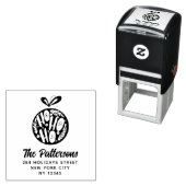 Ho Ho Ho Kerst Bauble Zelfinktende Stempel (In situ)