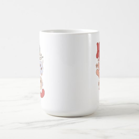 HO HO HO: Kerst Drink Koffie Mok (Center)