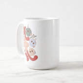 HO HO HO: Kerst Drink Koffie Mok (Voorkant links)