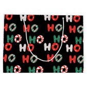 Ho Ho Ho Kerst grote cadeautas (Achterkant)