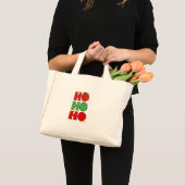 HO HO HO Kerst Mini Tote Tas (Voorkant (product))
