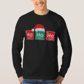 Ho Ho Ho | Kerst Periodiek Tafel Nerd Humor T-shirt (Voorkant)