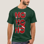 HO HO HO Kerst T-Shirt (Voorkant)