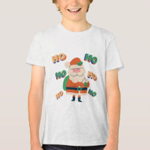 Ho Ho Ho Kerst T-shirt | Grappige Kerst Grafiek