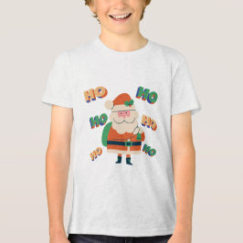 Ho Ho Ho Kerst T-shirt | Grappige Kerst Grafiek