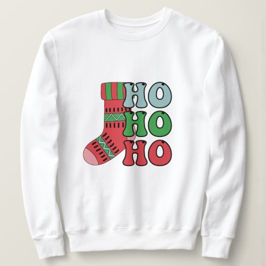 Ho ho ho kerst trui (Design voorkant)
