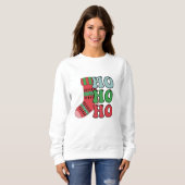 Ho ho ho kerst trui (Voorkant volledig)