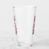 Ho Ho Ho! Kerst typografie Glas (Links)