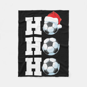 Ho Ho Ho Kerst Voetbal Bill Santa Hoed Grappige So Fleece Deken
