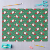 Ho Ho Ho-kerstcadeaupapier Tissuepapier (Craft)