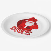 Ho ho ho kerstfeest Santa papier bord (Gekanteld)