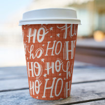 Ho Ho Ho Kerstfeestdag Chic Modern Koffie