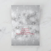 Ho Ho Ho KerstGiraffes Kaart (Binnen)